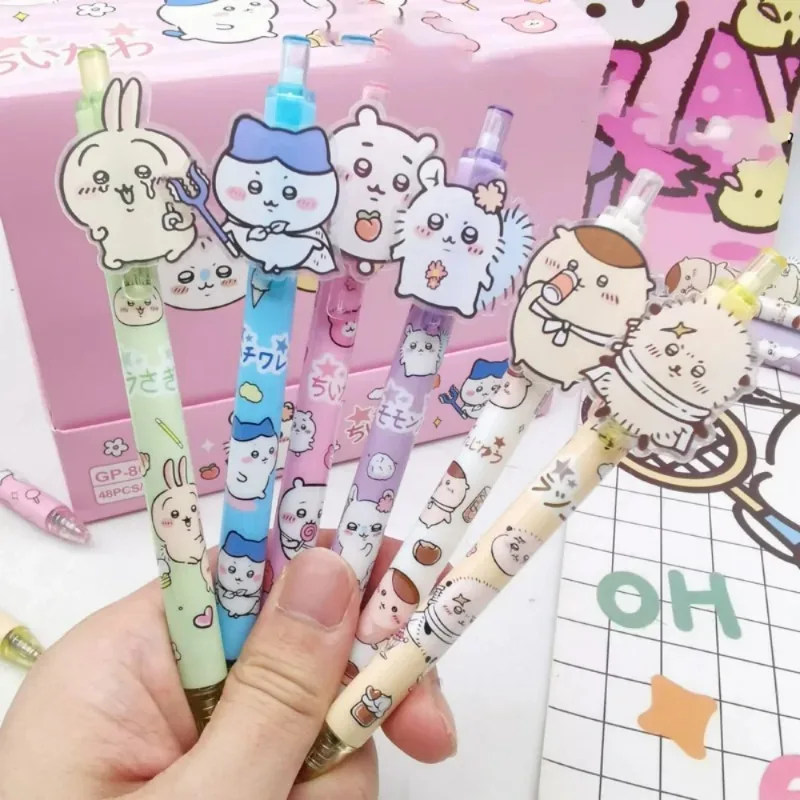 School Supplies - Милые гелевые ручки Kawaii Chiikawa, 0,5